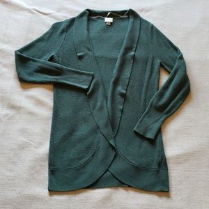 TARGET Dark Emerald Green Cardigan size L
